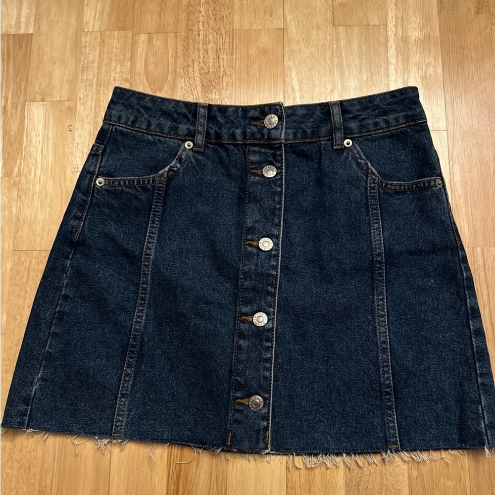 NWT TOPSHOP JEAN SKIRT